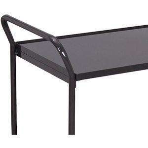 Produktbild für Tischwagen VARIOfit sw-801.500/AG, Metall &amp; Holz