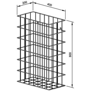 Produktbild für Abfallkorb Wagner-Ewar WP 151, verchromt