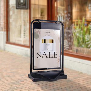 Produktbild für Kundenstopper Sprintis Swing-Stop, DIN A1