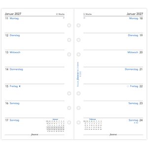 Produktbild für Kalendereinlagen Filofax 27-68444, Jahr 2027