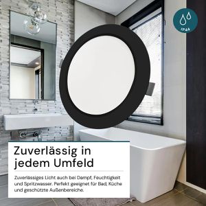Produktbild für LED-Einbaustrahler Luxula LX300150, warm- bis kaltweiß