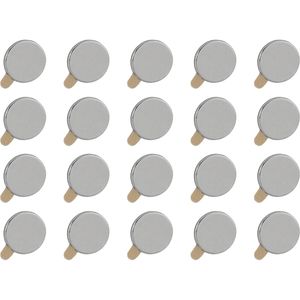 Produktbild für Magnete Böttcher-AG N35, silber, Neodym Magnet