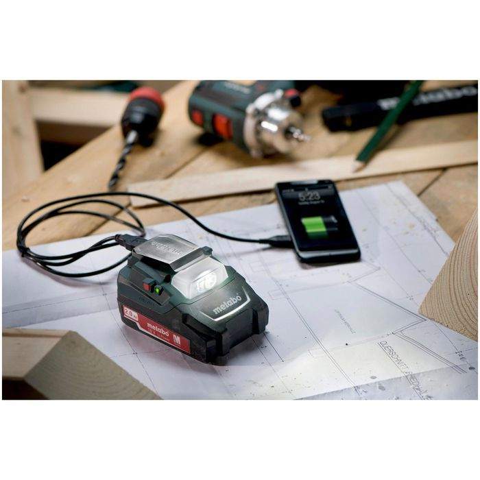 Metabo AkkuUSBAdapter 600288000, 2x USB A, für 14,4 und 18V LiIon