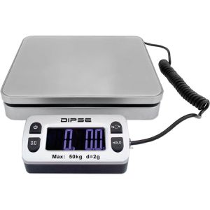 Digitalwaage Dipse Parcel Mini 50, Tara-Funktion, Teilung 2 g