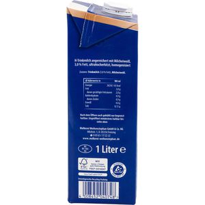 Produktbild für Milch Weihenstephan H-Barista Milch, Fettgehalt 3,0%