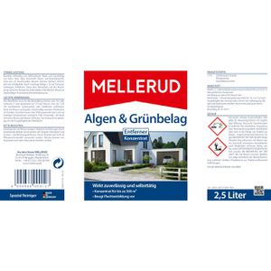 Produktbild für Grünbelagentferner Mellerud 200100127, Algen Entferner