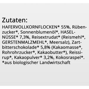 Produktbild für Müsli barnhouse Krunchy Schoko-Nuss, BIO