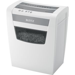 Aktenvernichter Leitz 8099 IQ Office S P4, weiß