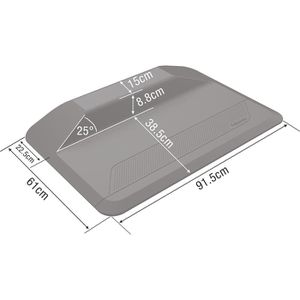 Produktbild für Anti-Ermüdungsmatte Fellowes ActiveFusion, 8707101