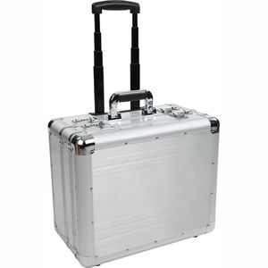 Produktbild für Pilotenkoffer Alumaxx Challenger 45150, silber, 25 Liter