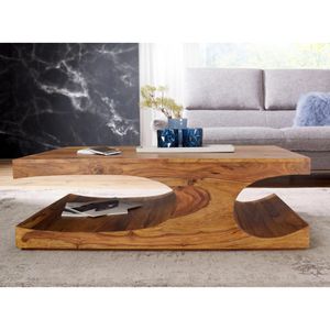 Produktbild für Couchtisch Wohnling Boha, WL1.521, aus Massivholz, sheesham