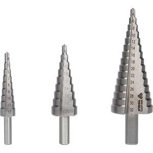 Stufenbohrer Brilliant-Tools BT10192, Set, HSS-Stahl