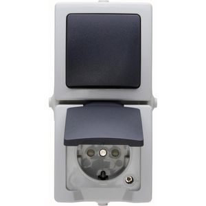 Steckdose Kopp Nautic, IP44, Aufputz