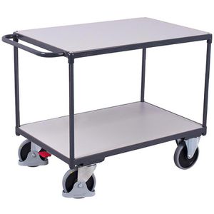 Tischwagen VARIOfit sw-700.562, ESD, Metall & Holz