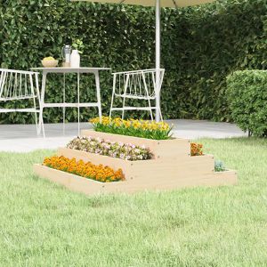 Produktbild für Hochbeet vidaXL 823892, aus Kiefernholz