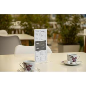 Produktbild für Tischaufsteller Ores DIN lang