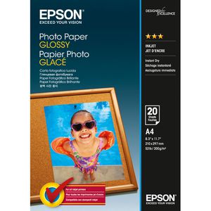Fotopapier Epson S042538 Glossy, für Inkjet, A4