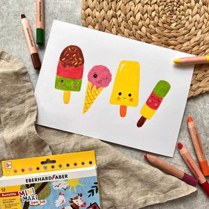 Produktbild für Buntstifte Eberhard-Faber MiniMaxi 3in1, 518912