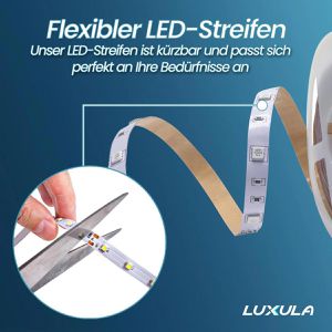 Produktbild für LED-Streifen Luxula LX700100, warmweiß