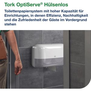Produktbild für Toilettenpapierspender Tork Elevation, OptiServe, 558060, T7