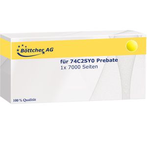 Produktbild für Toner Böttcher-AG für Lexmark 74C2SY0 Prebate