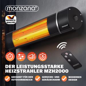 Produktbild für Heizstrahler Monzana MZH2000, outdoor