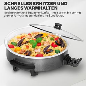 Produktbild für Elektrische-Pfanne Clatronic PP 3570 C, Ø 42 cm