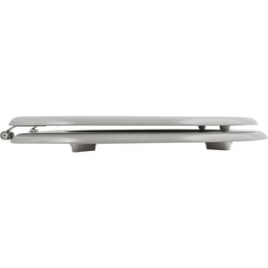 Produktbild für WC-Sitz MSV Uni 140016, oval, aus Holz