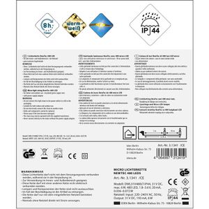 Produktbild für Lichterkette Idena Micro NewTec 480LED innen+außen