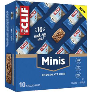 Clif-Bar Müsliriegel Minis Chocolate Chip, je 28g, 10 Riegel