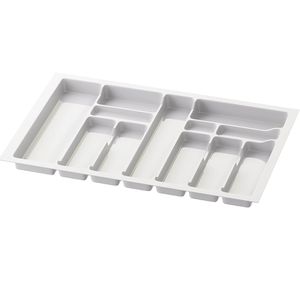 Produktbild für Besteckkasten Sossai Divio, weiß, aus Kunststoff