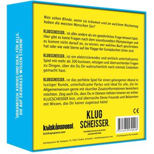 Produktbild für Kartenspiel Kylskapspoesi 430012, Klugscheisser