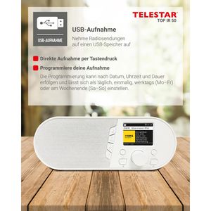Produktbild für Radio Telestar TOP IR 50