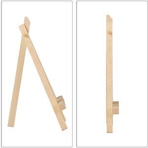 Produktbild für Staffelei Relaxdays 10027291 Tisch-Staffelei, 10 Stück