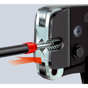 Produktbild für Crimpzange Knipex 97 53 09, mit Fronteinführung