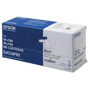 Produktbild für Tinte Epson S020700, SJIC33PK schwarz