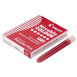 Füllerpatronen Pilot Parallel Pen 1108002, rot