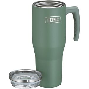Produktbild für Thermobecher Thermos Refreshing series green mat, grün