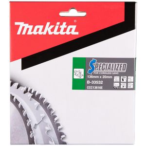 Produktbild für Kreissägeblatt Makita B-33532, Specialized