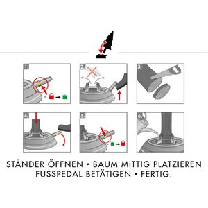 Produktbild für Weihnachtsbaumständer Krinner 94020, Vario Classic Outdoor