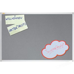 Produktbild für Pinnwand Franken PT330912 X-tra!Line, grau