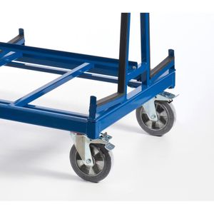 Produktbild für Plattenwagen Rollcart 11-1279, Gummireifen
