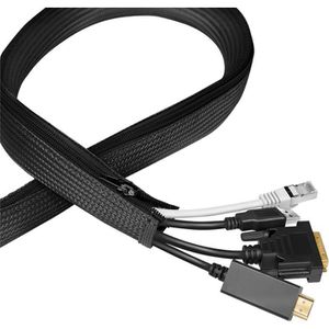 Kabelschlauch LogiLink KAB0083, schwarz