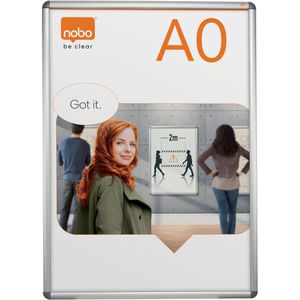 Produktbild für Klapprahmen Nobo 1902208, 32 mm Profil, DIN A0