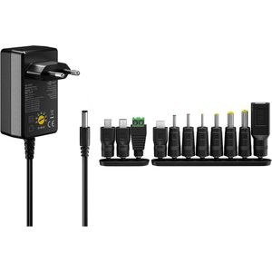 Produktbild für Universal-Netzteil Goobay 65592, 0,3 A, 3 - 12V