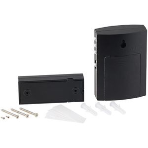 Produktbild für Türklingel Böttcher-AG schwarz, drahtlos, Funk Set