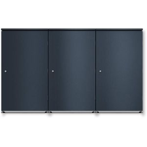 Produktbild für Mülltonnenbox Metzler MTB25C-AN-3X, Metall