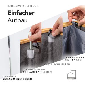 Produktbild für Pfandflaschen-Sammelbehälter NewHabitat 64418, 100 Liter