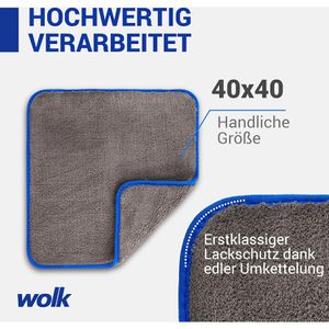 Produktbild für Trockentuch Wolk Auto, 40 x 40 cm