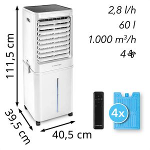 Produktbild für Luftkühler Trotec PAE81 Aircooler, mit Fernbedienung &amp; Timer